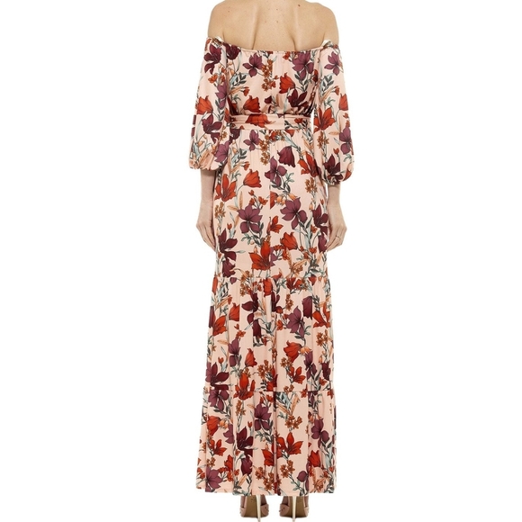 NWT Alexia Admor Harlow Floral Maxi Dress - Picture 7 of 8